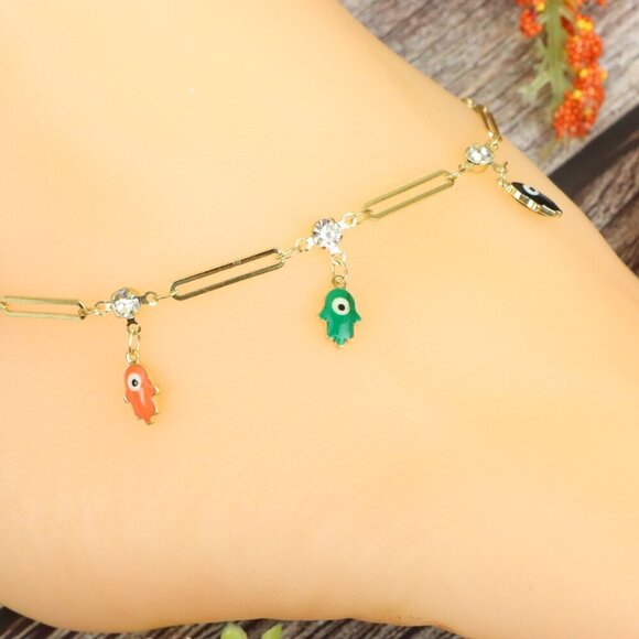 "Elegant Handmade Anklet – Delicate Jewelry for Women, MAR091424 - Picture 2 of 10